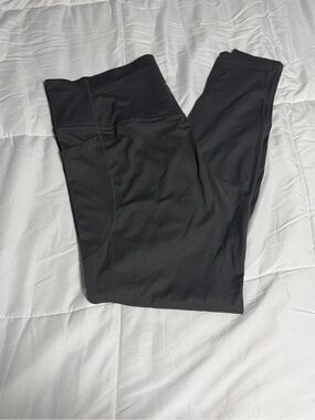 NWOT Halara Black Highwaisted Ultrasculpt Full Length Leggings - 1X - Charcoal
